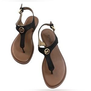 Michael Kors Black Sandals Size 6